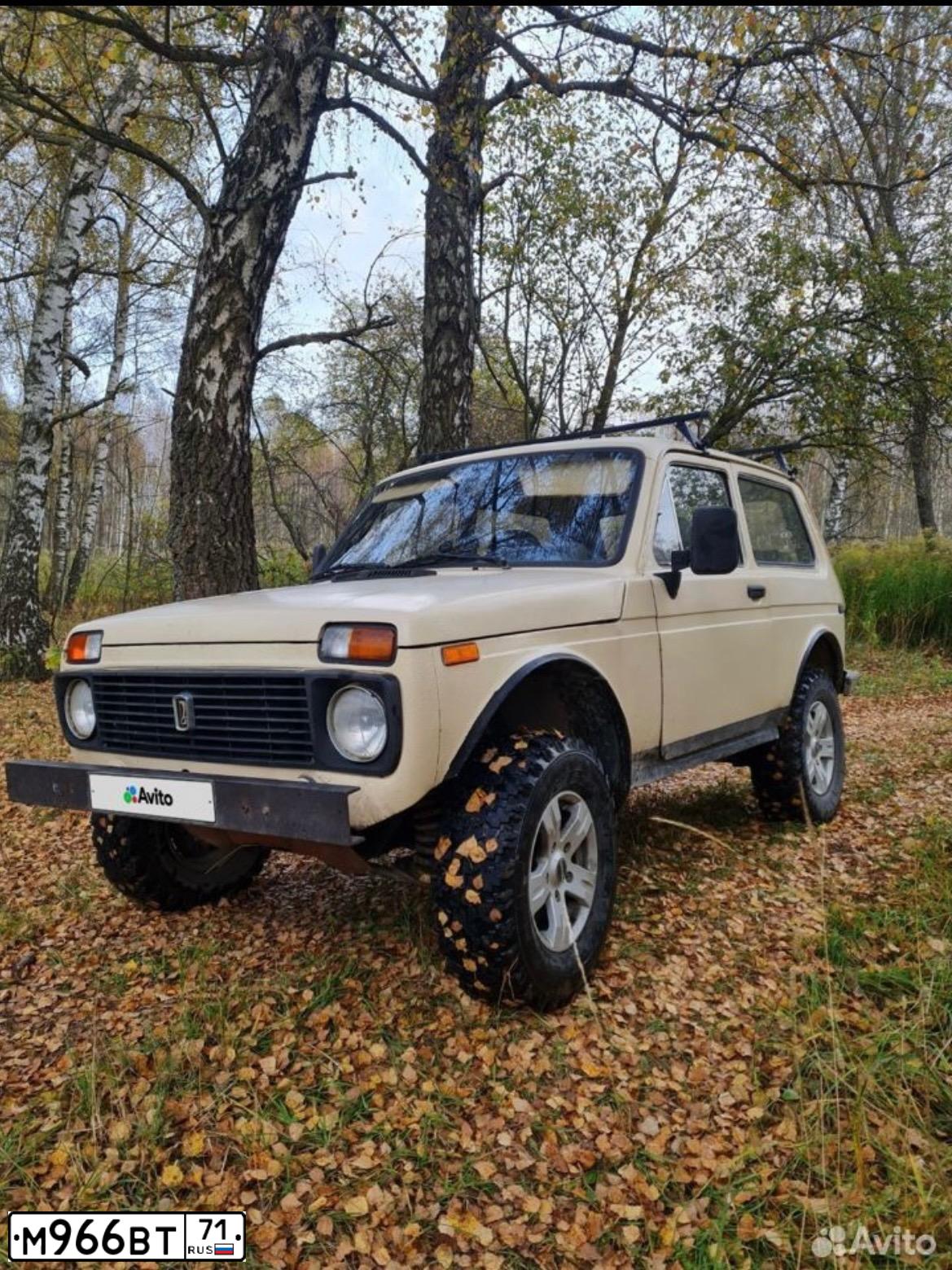 Фото автомобиля LADA 2121 NIVA, 1996 — госномер О080ОМ32. Цвет: САФАРИ