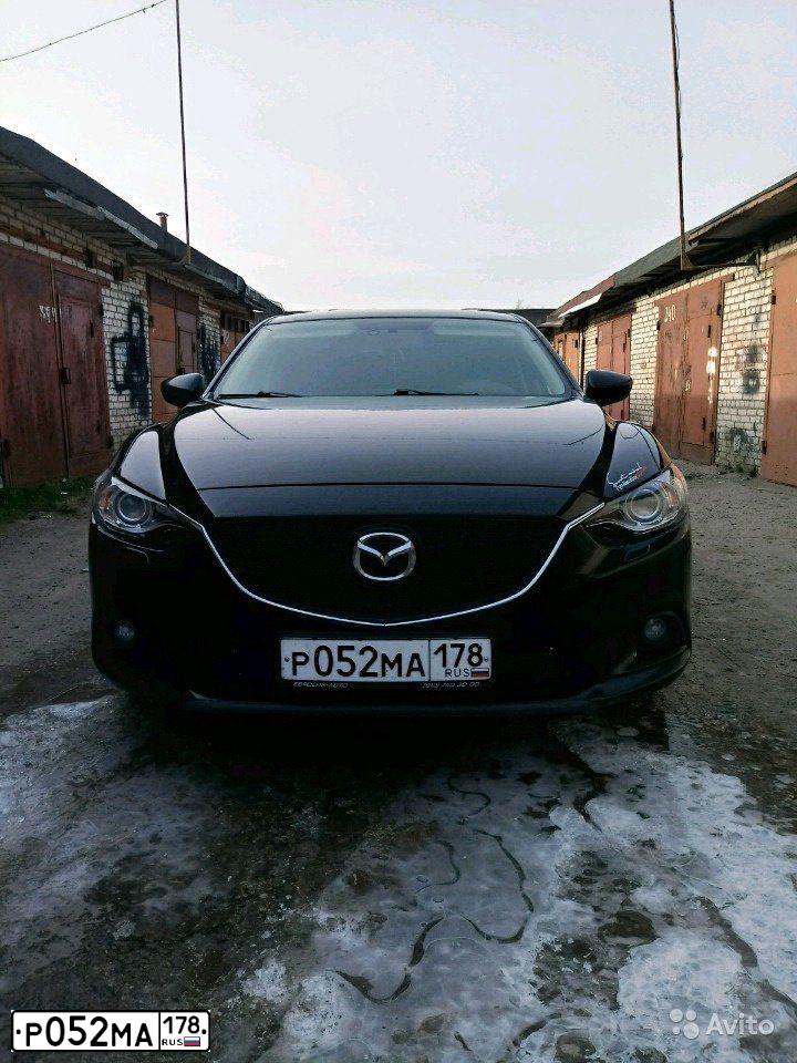 Фото автомобиля MAZDA 6, 2013 — госномер В827КР147. Цвет: ЧЕРНЫЙ