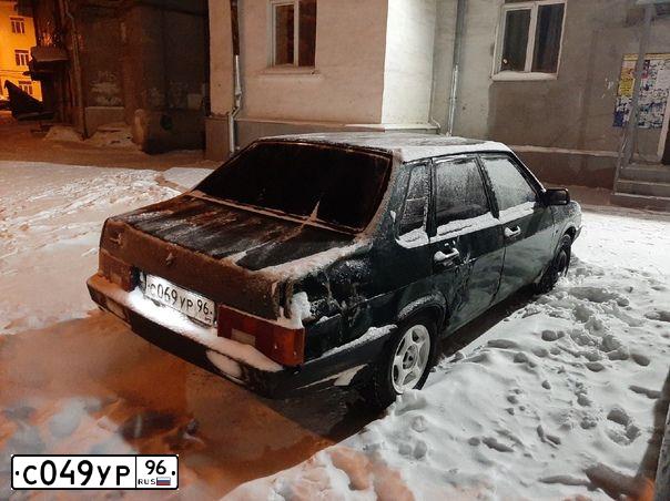 Фото автомобиля MITSUBISHI LANCER, 2007 — госномер Р731ОК196. Цвет: ЧЕРНЫЙ