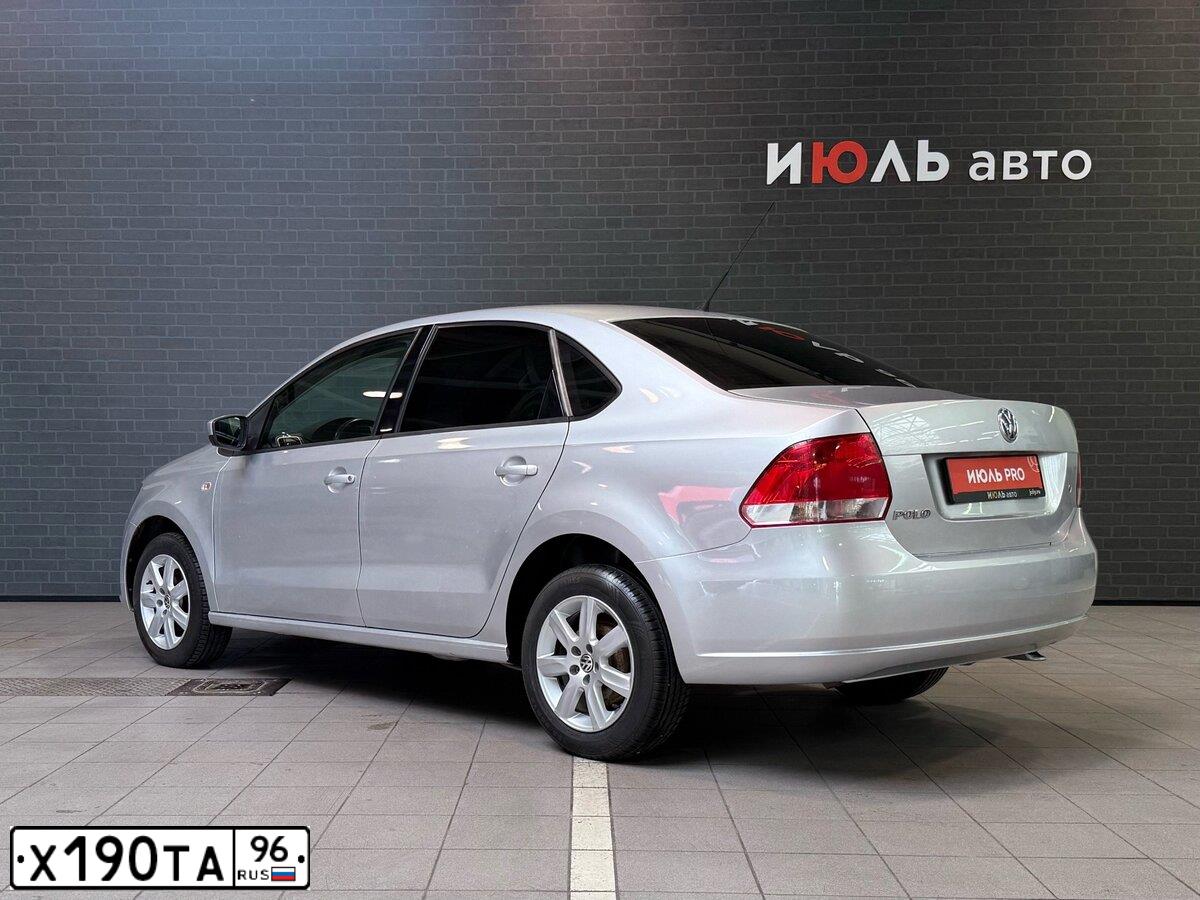 Фото автомобиля VOLKSWAGEN POLO, 2012 — госномер Х190ТА96. Цвет: СЕРЕБРИСТЫЙ