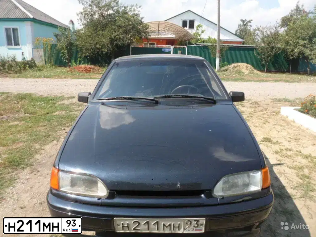 Фото автомобиля LADA 2114 SAMARA, 2008 — госномер Н211МН93. Цвет: ГРАФИТОВЫЙ МЕТАЛЛИК