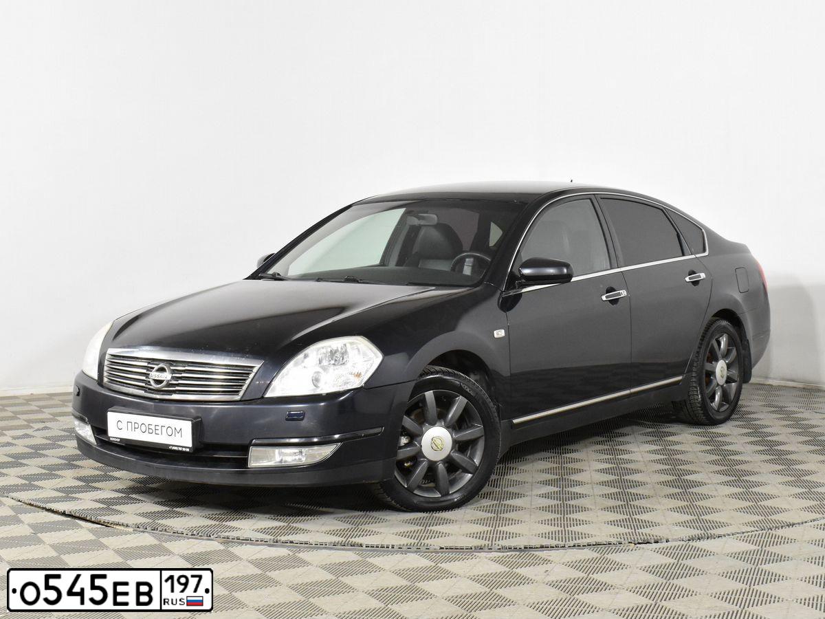 Фото автомобиля NISSAN TEANA, 2007 — госномер Х849ОЕ142. Цвет: ЧЕРНЫЙ