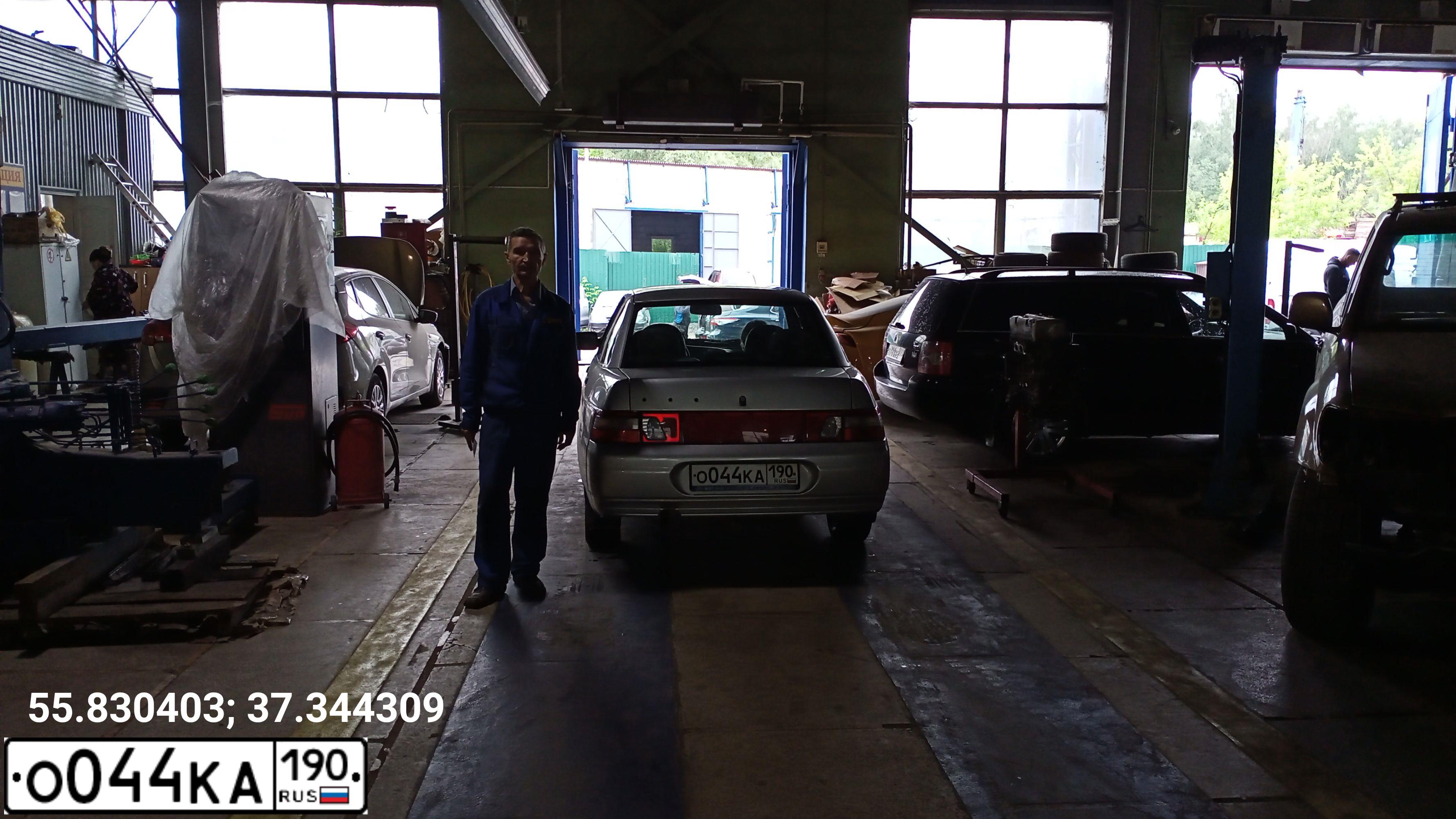 Фото автомобиля BOGDAN 2110/2111, 2010 — госномер О044КА190. Цвет: СЕРЕБРИСТЫЙ