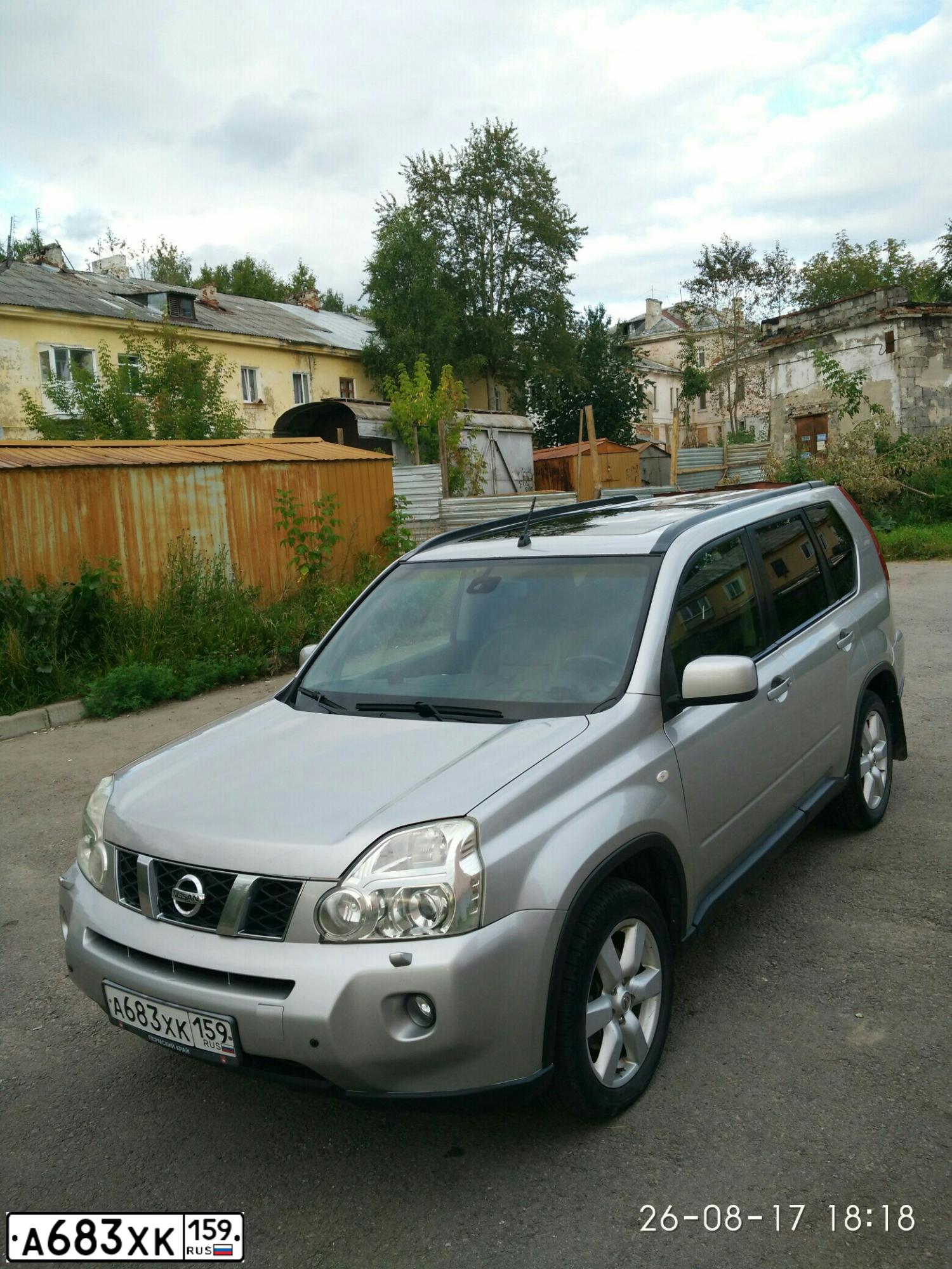 Фото автомобиля NISSAN X-TRAIL, 2008 — госномер О711УН159