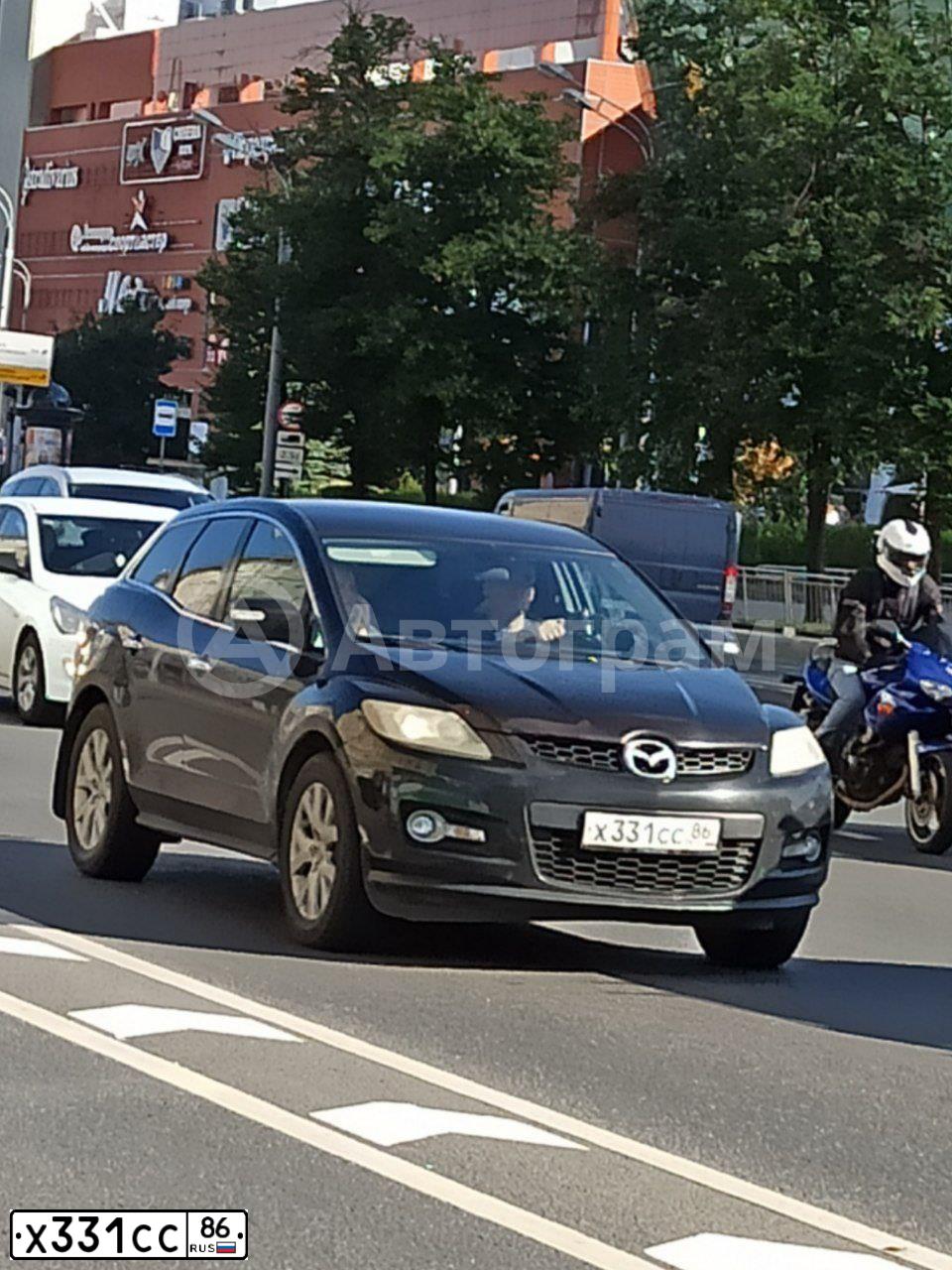 Фото автомобиля MAZDA CX-7, 2007 — госномер К745КС702