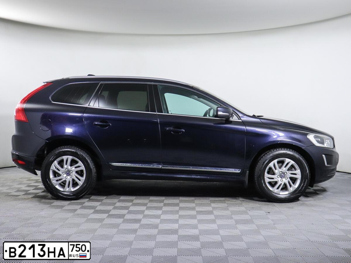 Фото автомобиля VOLVO XC60, 2016 — госномер С173ТА797. Цвет: синий