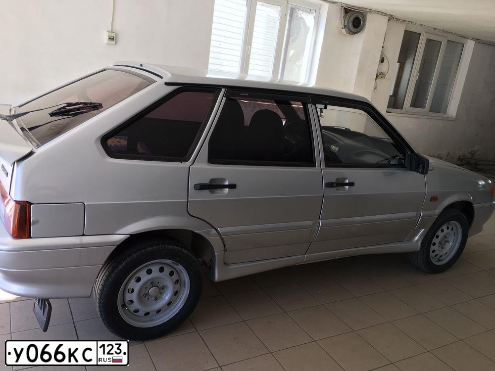 Фото автомобиля LADA 2114, 2008 — госномер В460ХО193. Цвет: Светло-Серебристый металлик