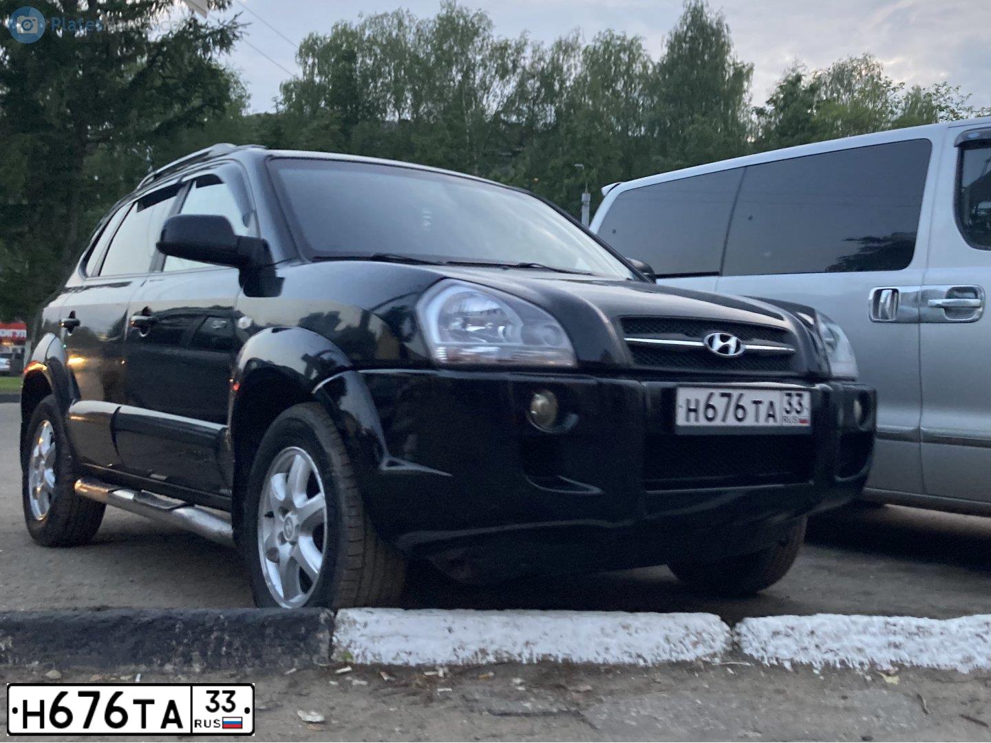 Фото автомобиля HYUNDAI TUCSON, 2005 — госномер В283ВН750