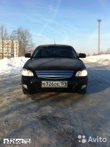 Фото автомобиля ЛАДА 217030 ЛАДА ПРИОРА, 2012 — госномер Н067ЕС702. Цвет: Сине-Черный