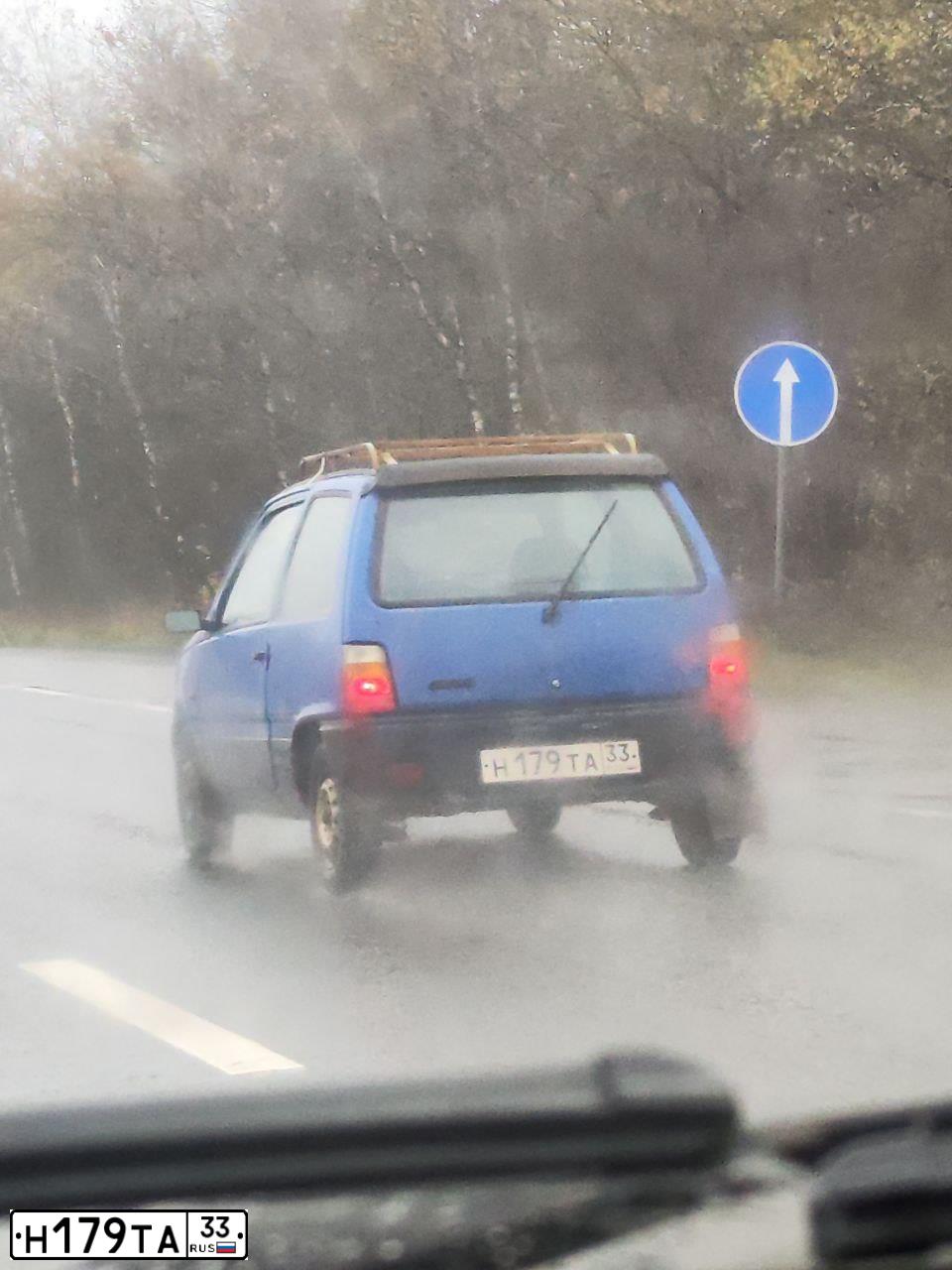 Фото автомобиля SEAZ OKA, 2004 — госномер Н590СХ33. Цвет: СИНИЙ