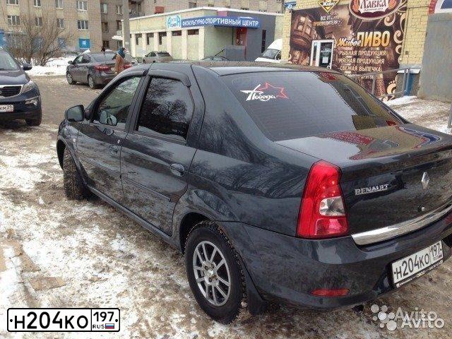 Фото автомобиля RENAULT LOGAN, 2011 — госномер В364ХР147. Цвет: ТЕМНО-СЕРЫЙ