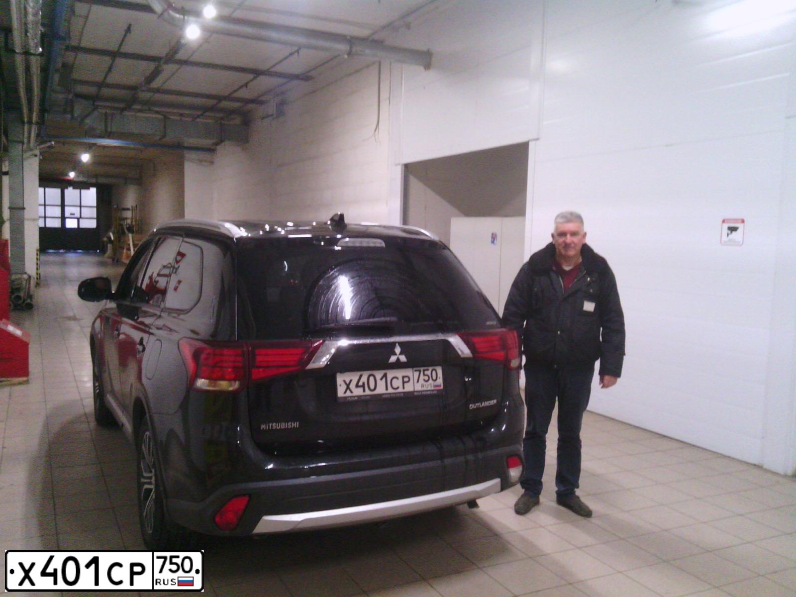 Фото автомобиля MITSUBISHI OUTLANDER, 2018 — госномер К735ОР797