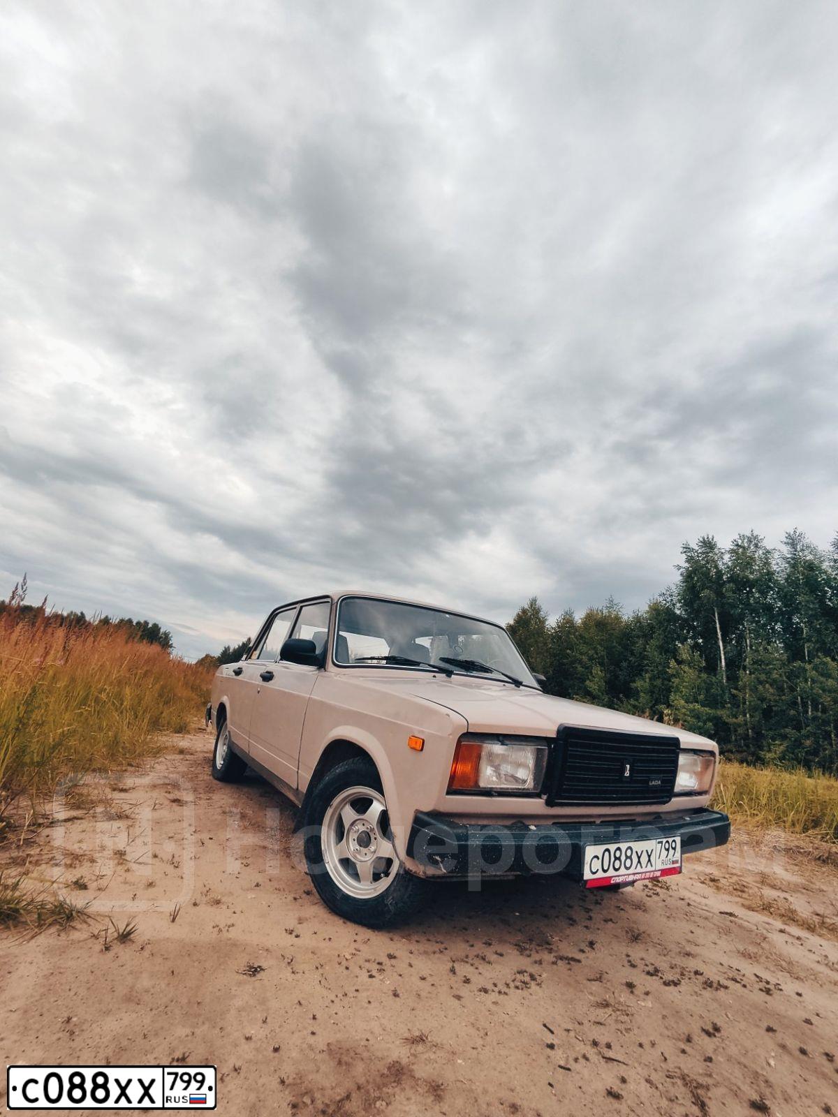 Фото автомобиля LADA 2107, 2007 — госномер С088ХХ799. Цвет: СЕРО-БЕЖЕВЫЙ