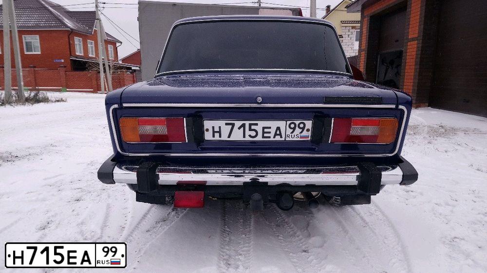 Фото автомобиля LADA 2106, 1999 — госномер Н715ЕА99. Цвет: СИНИЙ