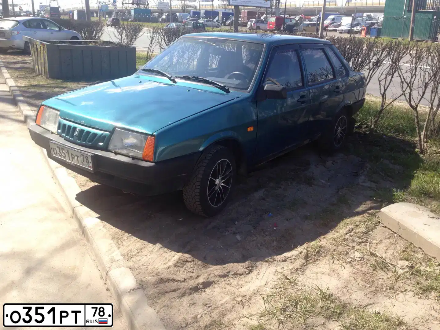 Фото автомобиля LADA 2109 SAMARA, 1999 — госномер У342ХУ63. Цвет: СЕРЕБРИСТО-ЗЕЛЕНЫЙ