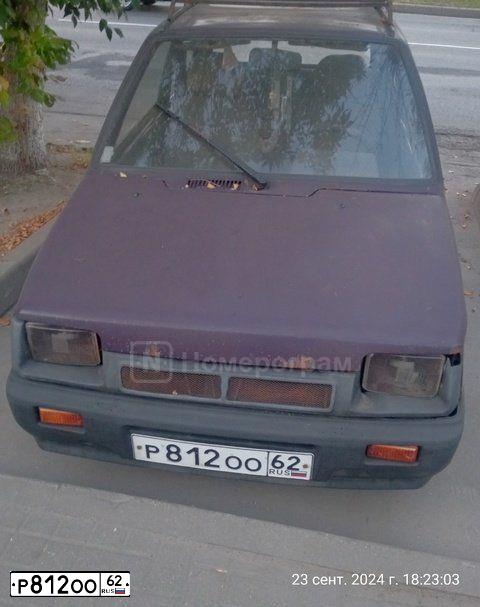 Фото автомобиля SEAZ OKA, 2001 — госномер Р812ОО62. Цвет: БАКЛАЖАН