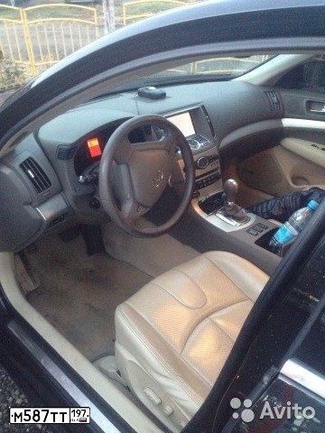 Фото автомобиля INFINITI G35, 2008 — госномер М587ТТ197. Цвет: ЧЕРНЫЙ
