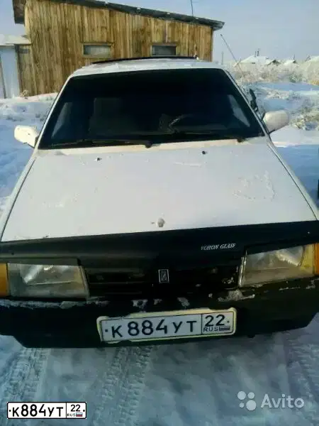 Фото автомобиля LADA 2109 SAMARA, 1999 — госномер К884УТ22. Цвет: ЯРКО-БЕЛЫЙ