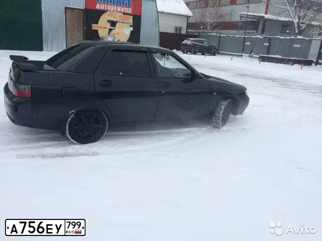 Фото автомобиля LADA 2110, 2006 — госномер А756ЕУ799. Цвет: СЕРЕБРИСТО-ЧЕРНЫЙ