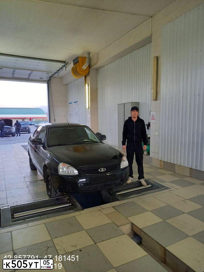 Фото автомобиля LADA PRIORA, 2008 — госномер Р679РС68