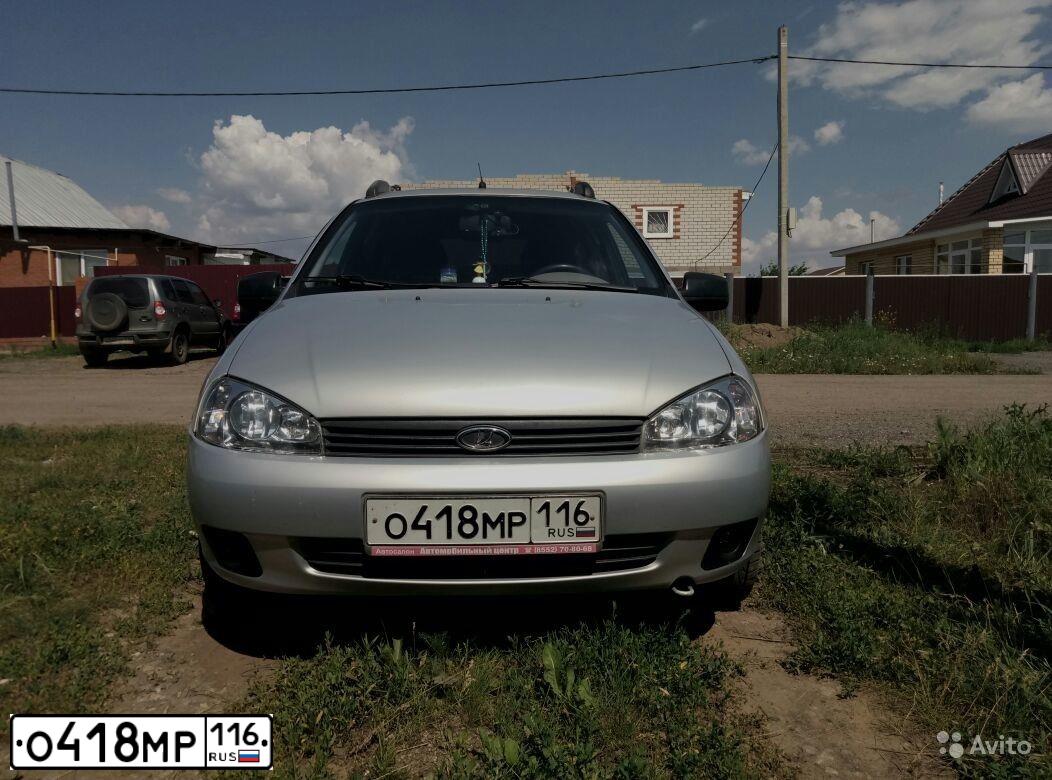 Фото автомобиля LADA 1117 KALINA, 2011 — госномер М610СА73. Цвет: СЕРЕБРИСТЫЙ