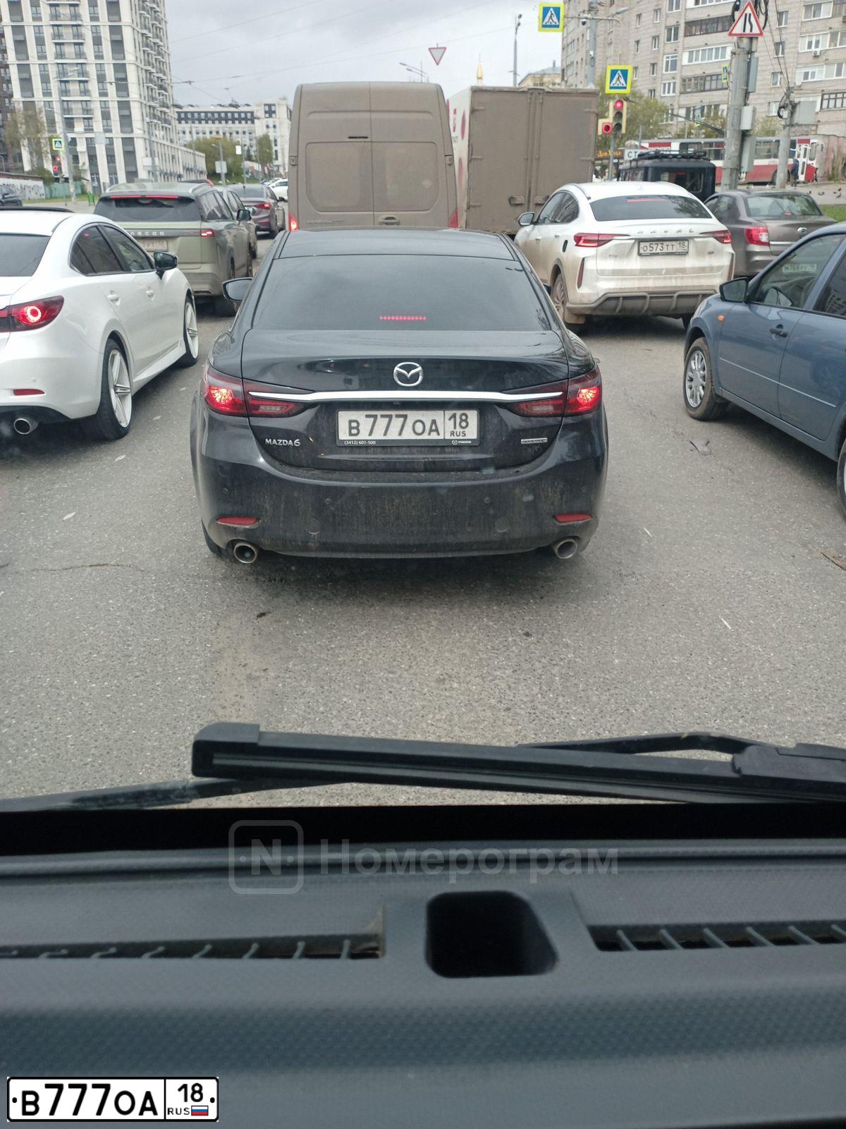 Фото автомобиля LADA 2106, 1999 — госномер В777ОА18. Цвет: СИНИЙ
