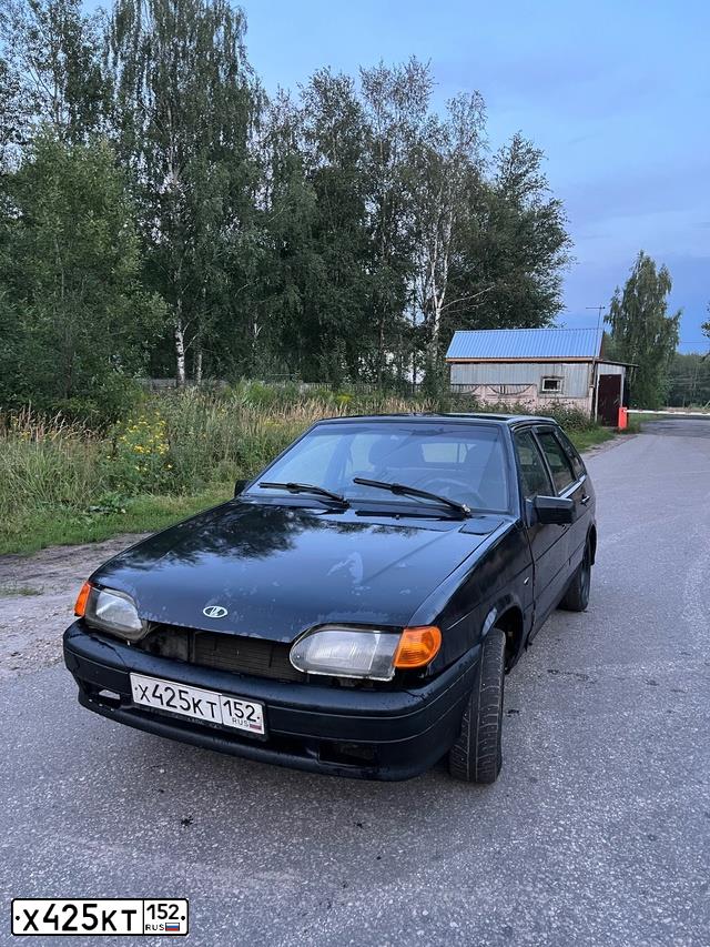 Фото автомобиля LADA 2114 SAMARA, 2006 — госномер Х425КТ152. Цвет: СЕРО-СИНЕ-ЗЕЛЕНЫЙ