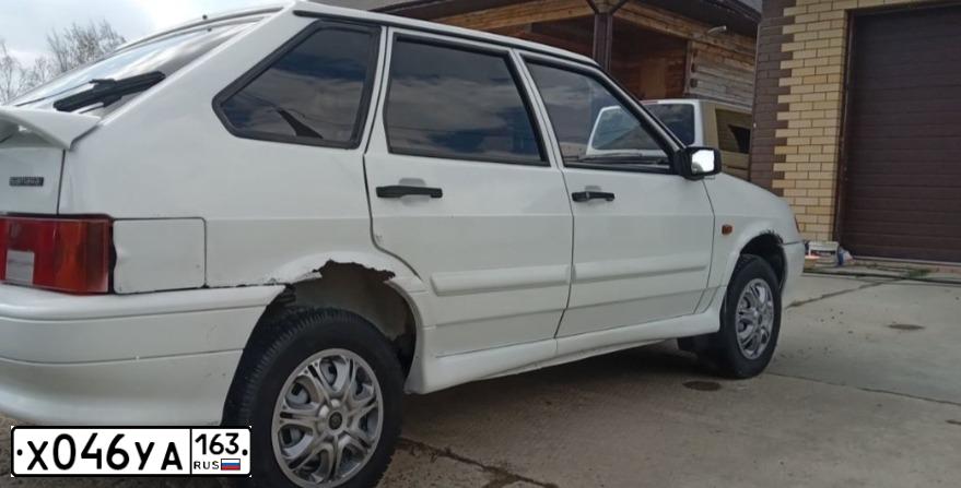 Фото автомобиля LADA 2114, 2012 — госномер К131ХТ147. Цвет: Белый