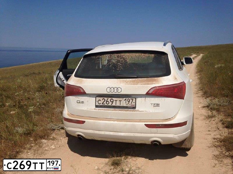 Фото автомобиля AUDI Q5, 2012 — госномер С269ТТ197. Цвет: Белый