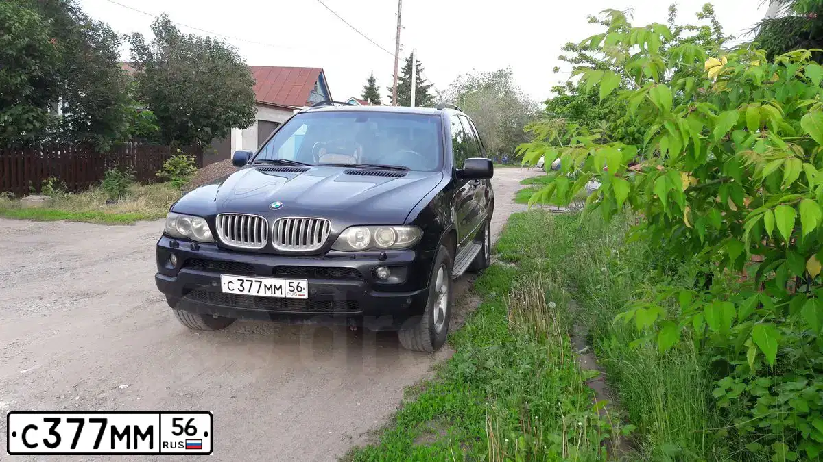 Фото автомобиля BMW X5, 2005 — госномер С248КК196. Цвет: ЧЕРНЫЙ