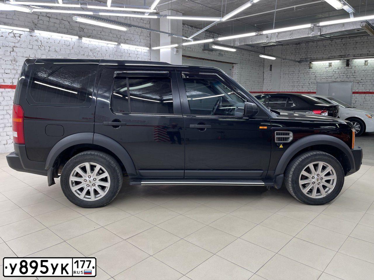 Фото автомобиля LAND ROVER DISCOVERY, 2007 — госномер С569МА761. Цвет: ЧЕРНЫЙ