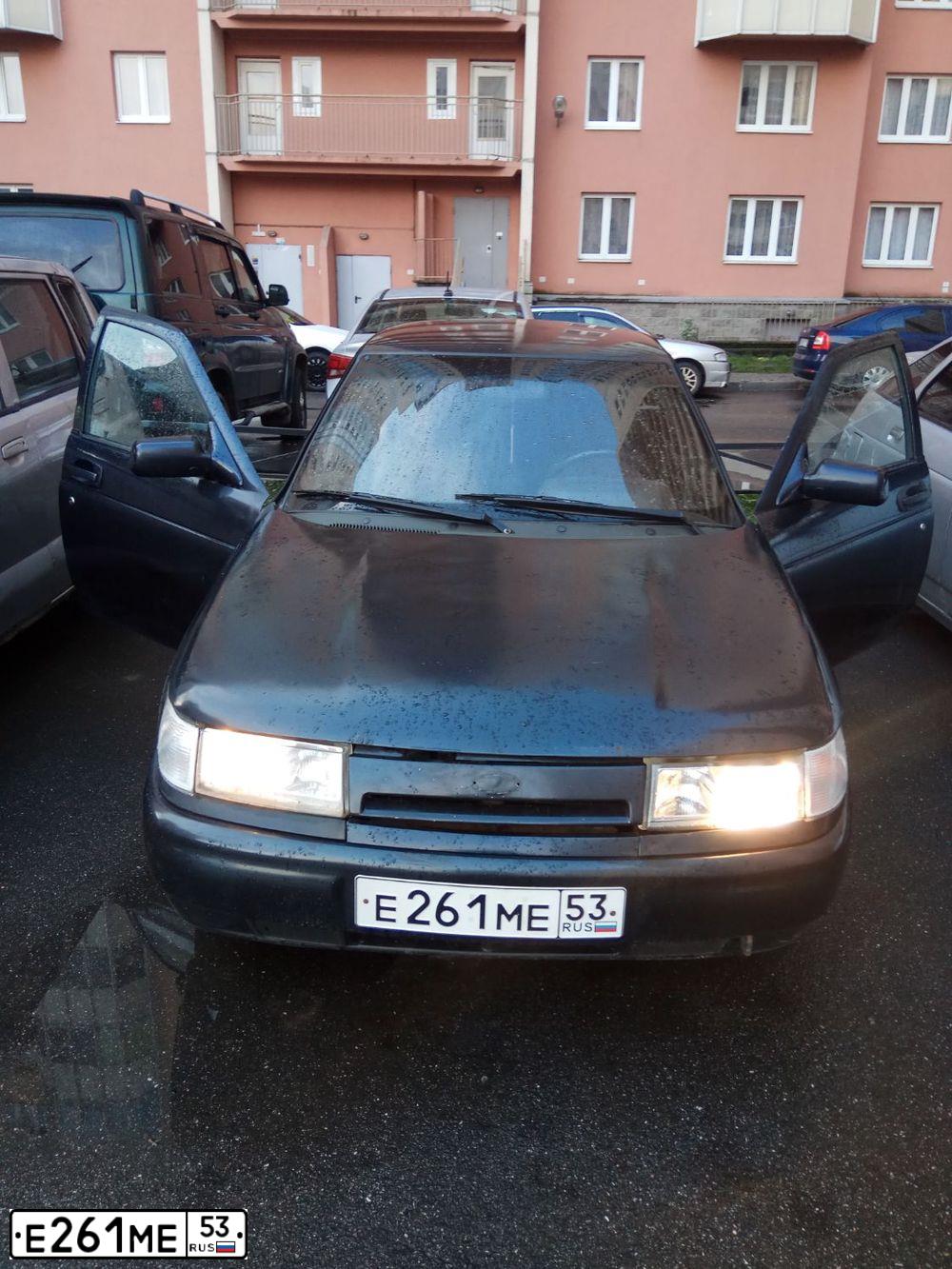 Фото автомобиля LADA 2110, 2003 — госномер С173НН53. Цвет: ГРАФИТОВЫЙ МЕТАЛЛИК