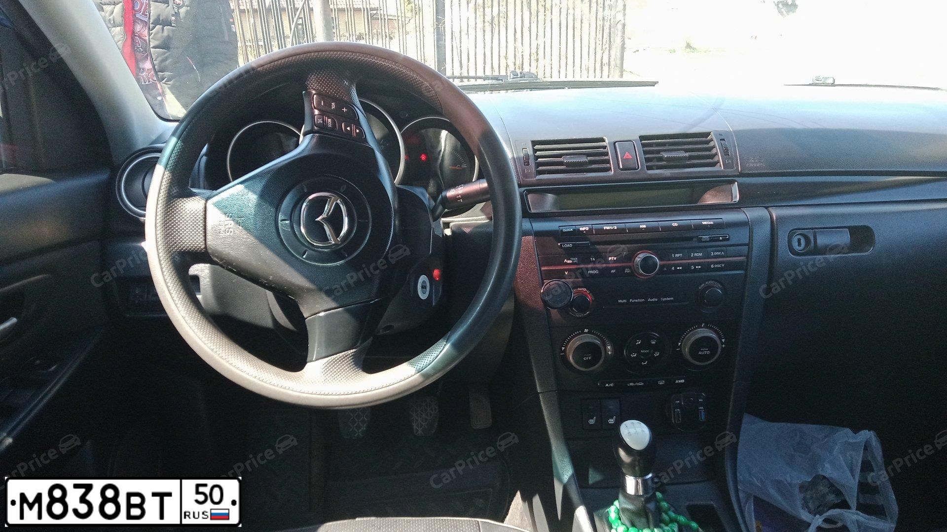 Фото автомобиля MAZDA 3, 2005 — госномер В294ЕН92. Цвет: СИНИЙ