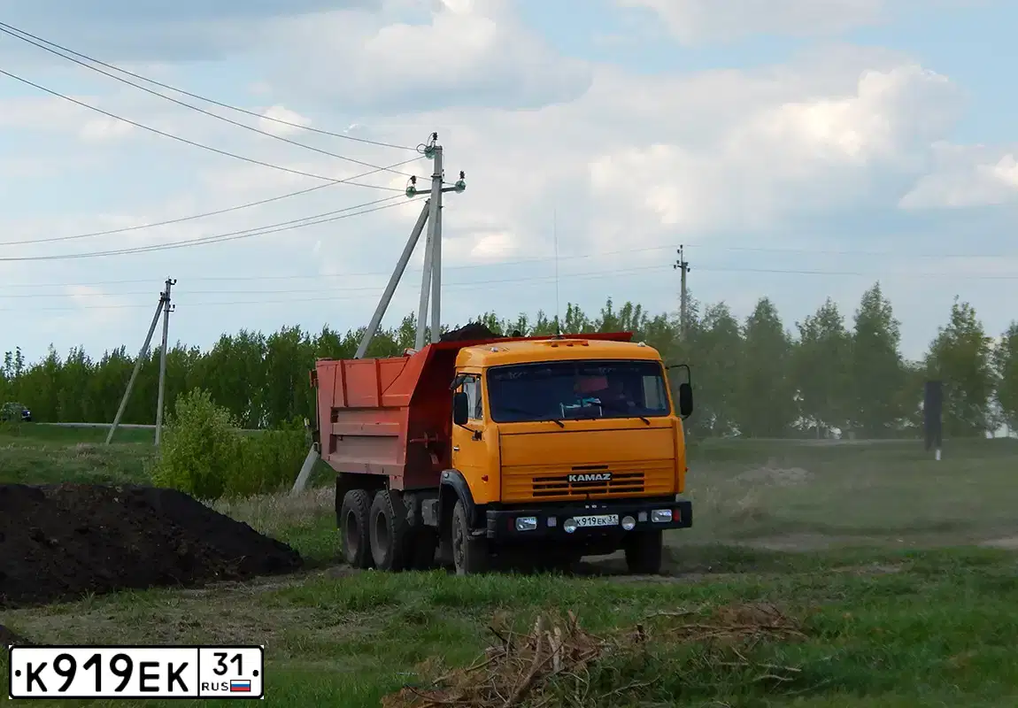 Фото автомобиля KIA SPECTRA, 2007 — госномер К919ЕК31. Цвет: КРАСНЫЙ