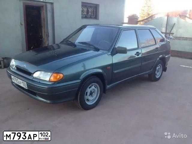 Фото автомобиля LADA 2114 SAMARA, 2009 — госномер М793АР102. Цвет: СЕРО-СИНЕ ЗЕЛЕНЫЙ
