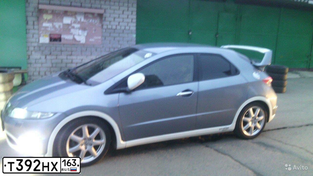 Фото автомобиля HONDA CIVIC, 2008 — госномер О332РУ716. Цвет: СЕРО-ГОЛУБОЙ