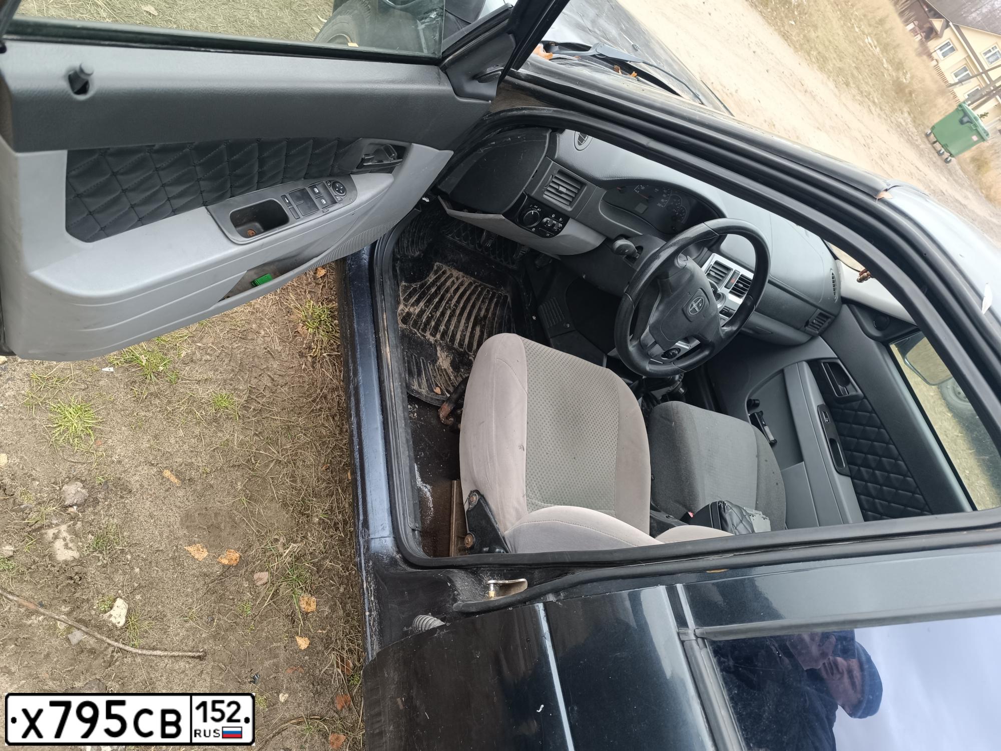 Фото автомобиля LADA 2170 PRIORA, 2007 — госномер Х795СВ152. Цвет: ЧЕРНЫЙ