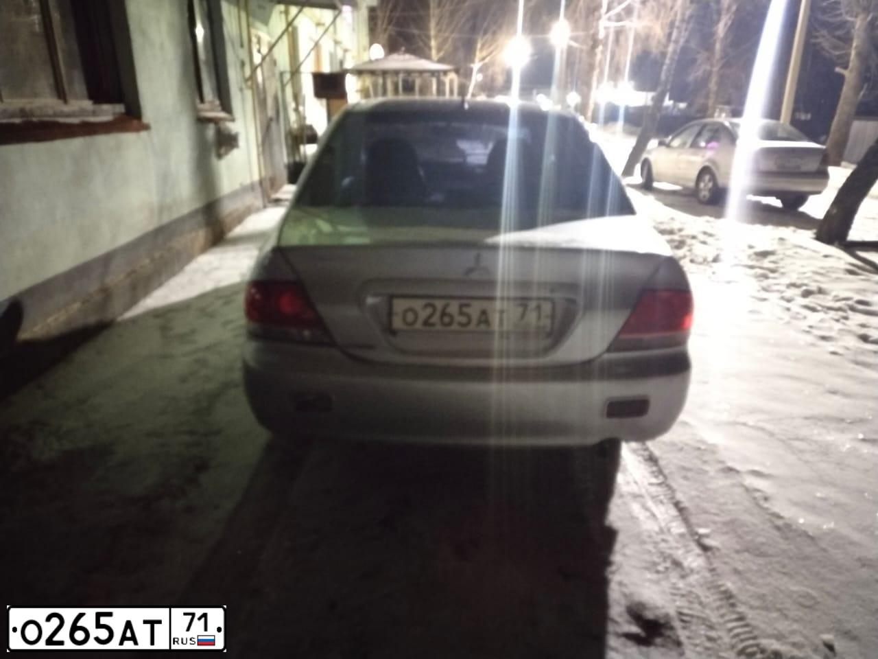 Фото автомобиля MITSUBISHI LANCER, 2005 — госномер Р878ХК40. Цвет: СЕРЫЙ МЕТАЛЛИК