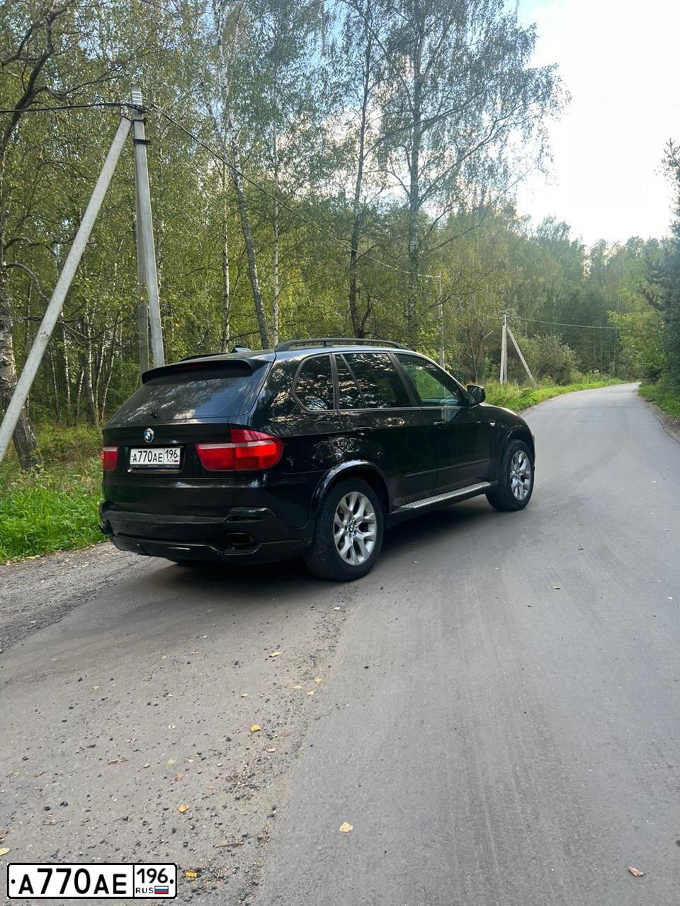 Фото автомобиля BMW X5, 2007 — госномер А770АЕ196