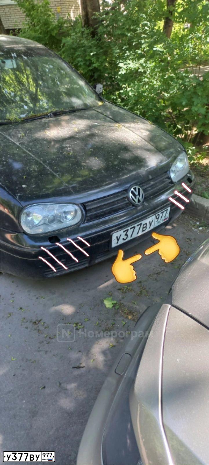 Фото автомобиля VOLKSWAGEN GOLF, 2002 — госномер Р900ЕС797. Цвет: ЧЕРНЫЙ