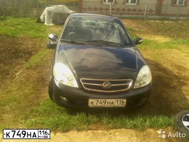 Фото автомобиля LIFAN BREEZ, 2008 — госномер К749НА116. Цвет: ЧЕРНЫЙ