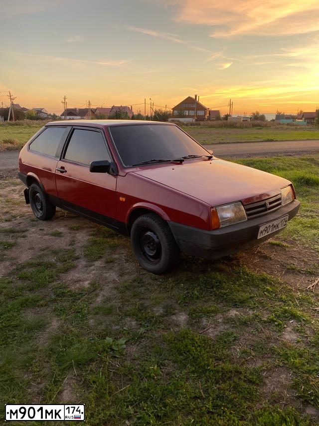Фото автомобиля ВАЗ 21083, 1998 — госномер М330НР702. Цвет: ТЕМНО-КРАСНЫЙ