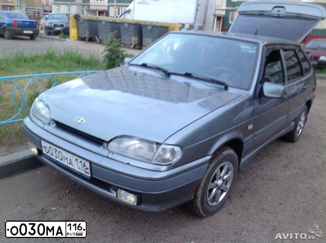 Фото автомобиля LADA 2114 SAMARA, 2006 — госномер О030МА116. Цвет: СРЕДНИЙ СЕРО-ЗЕЛЕНЫЙ МЕТ.