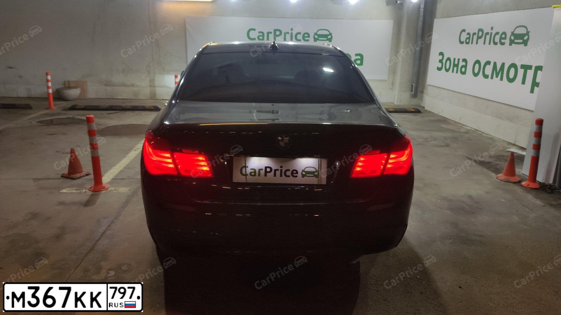 Фото автомобиля BMW 750LI, 2010 — госномер С896ВС180. Цвет: ЧЕРНЫЙ