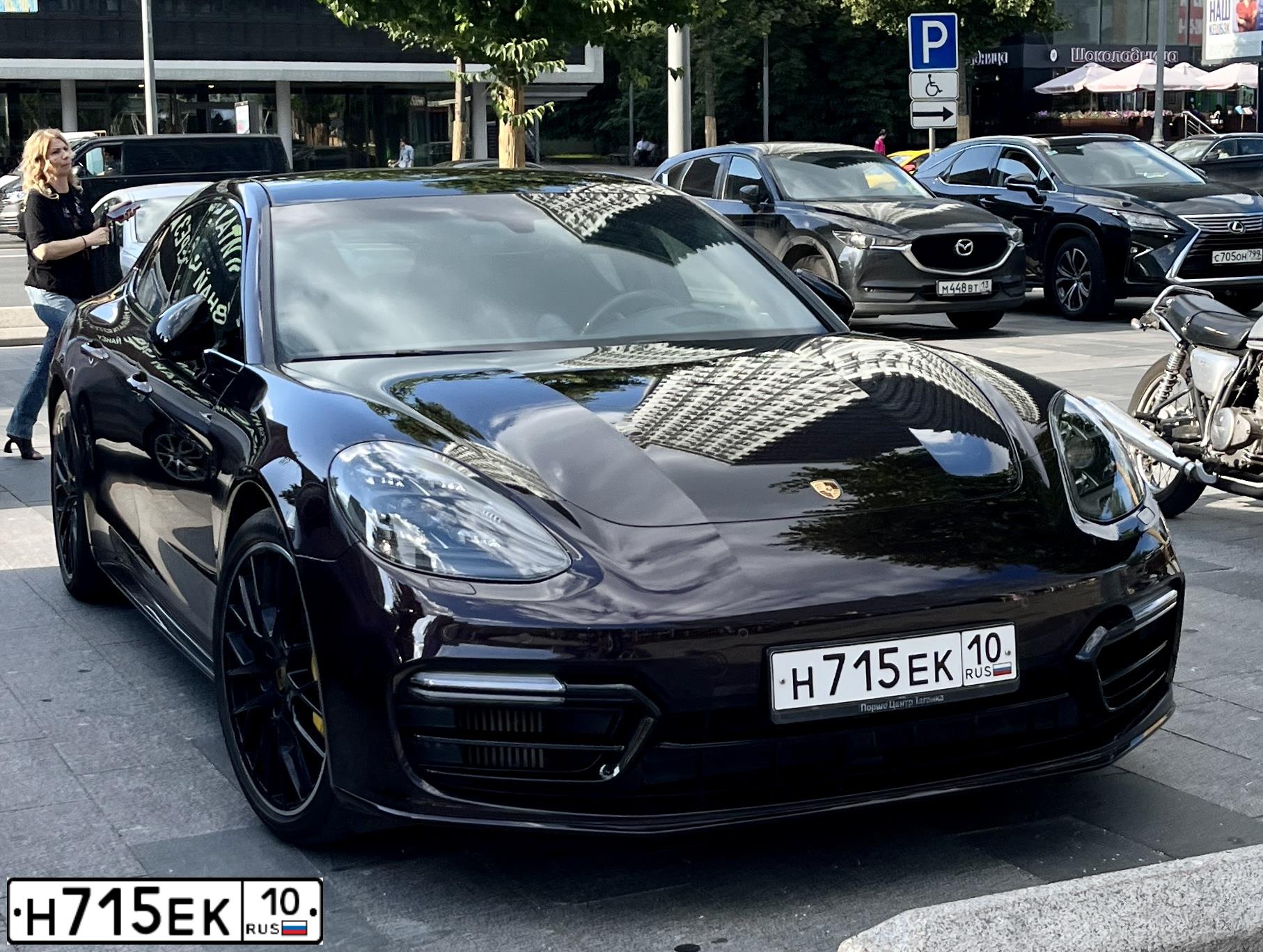 Фото автомобиля PORSCHE PANAMERA, 2019 — госномер Х984ТН797