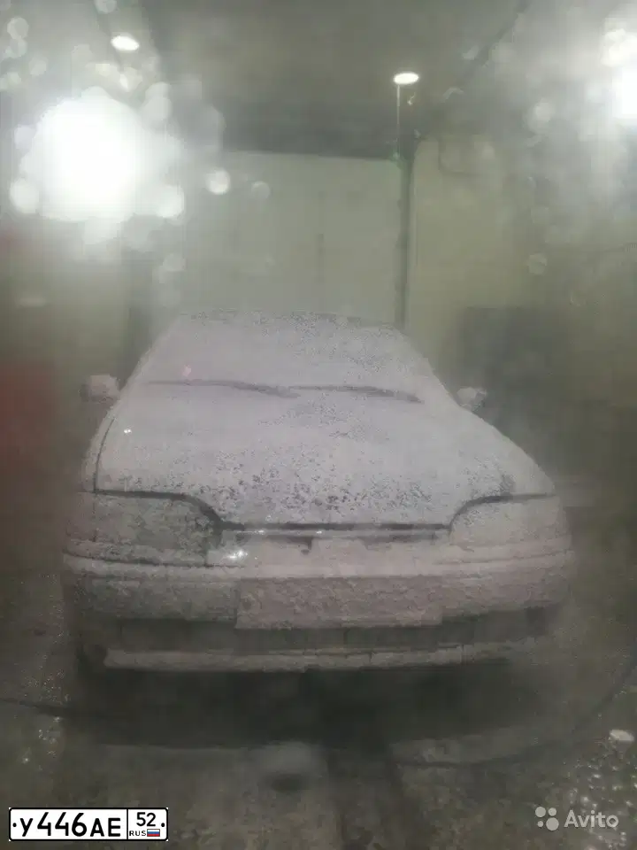Фото автомобиля LADA 2115 SAMARA, 2005 — госномер У446АЕ52. Цвет: ЧЕРНЫЙ
