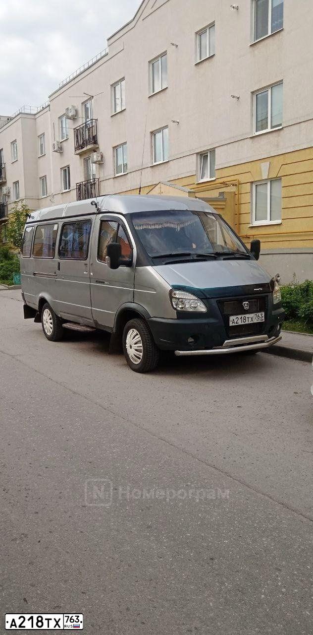 Фото автомобиля GAZ 3221 EL, 2012 — госномер О279АЕ102. Цвет: Серебристый