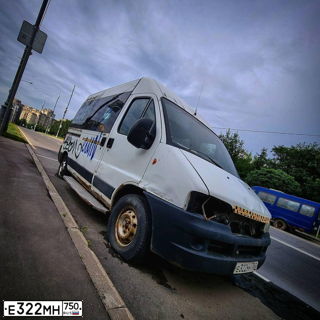 Фото автомобиля FIAT DUCATO, 2011 — госномер Е322МН750. Цвет: БЕЛЫЙ