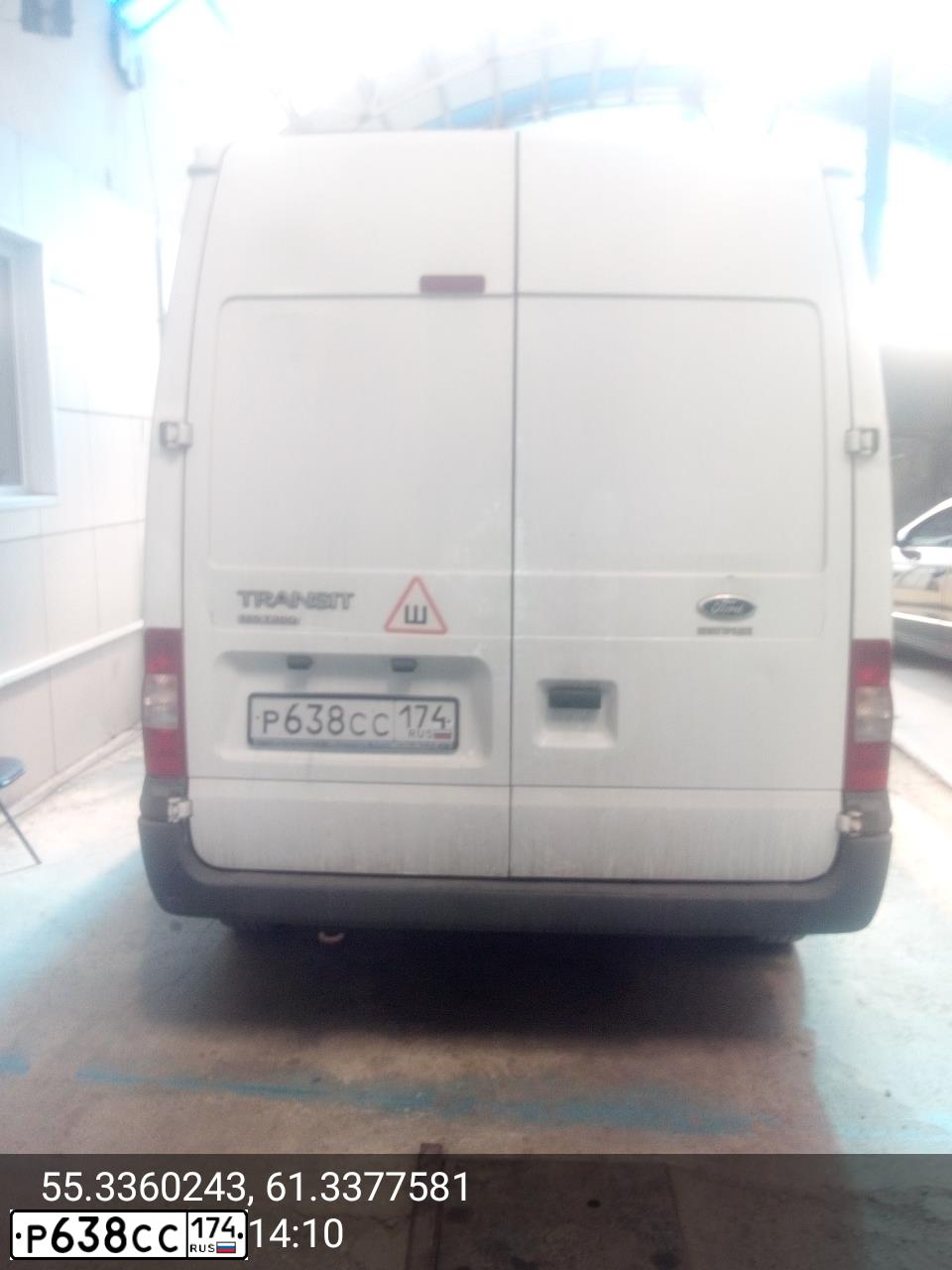 Фото автомобиля FORD TRANSIT, 2014 — госномер М838ТС13