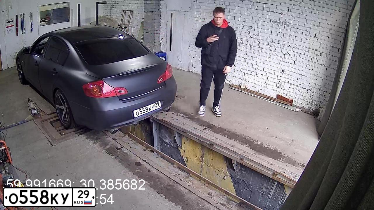 Фото автомобиля INFINITI G35, 2008 — госномер С792УВ198. Цвет: Серебристый